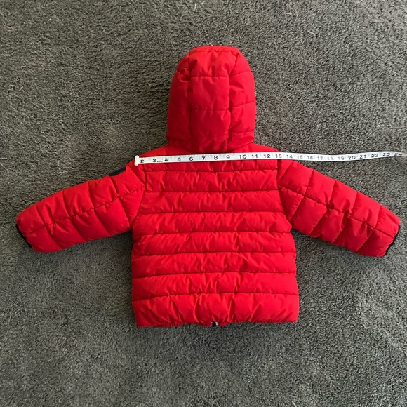 Red Kids Puffer Jacket - Picture 3 of 4